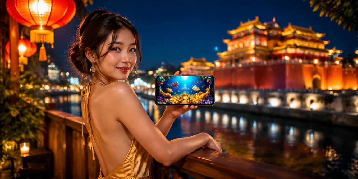 Không gian Hội An minh họa trải nghiệm casino di động vào buổi tối